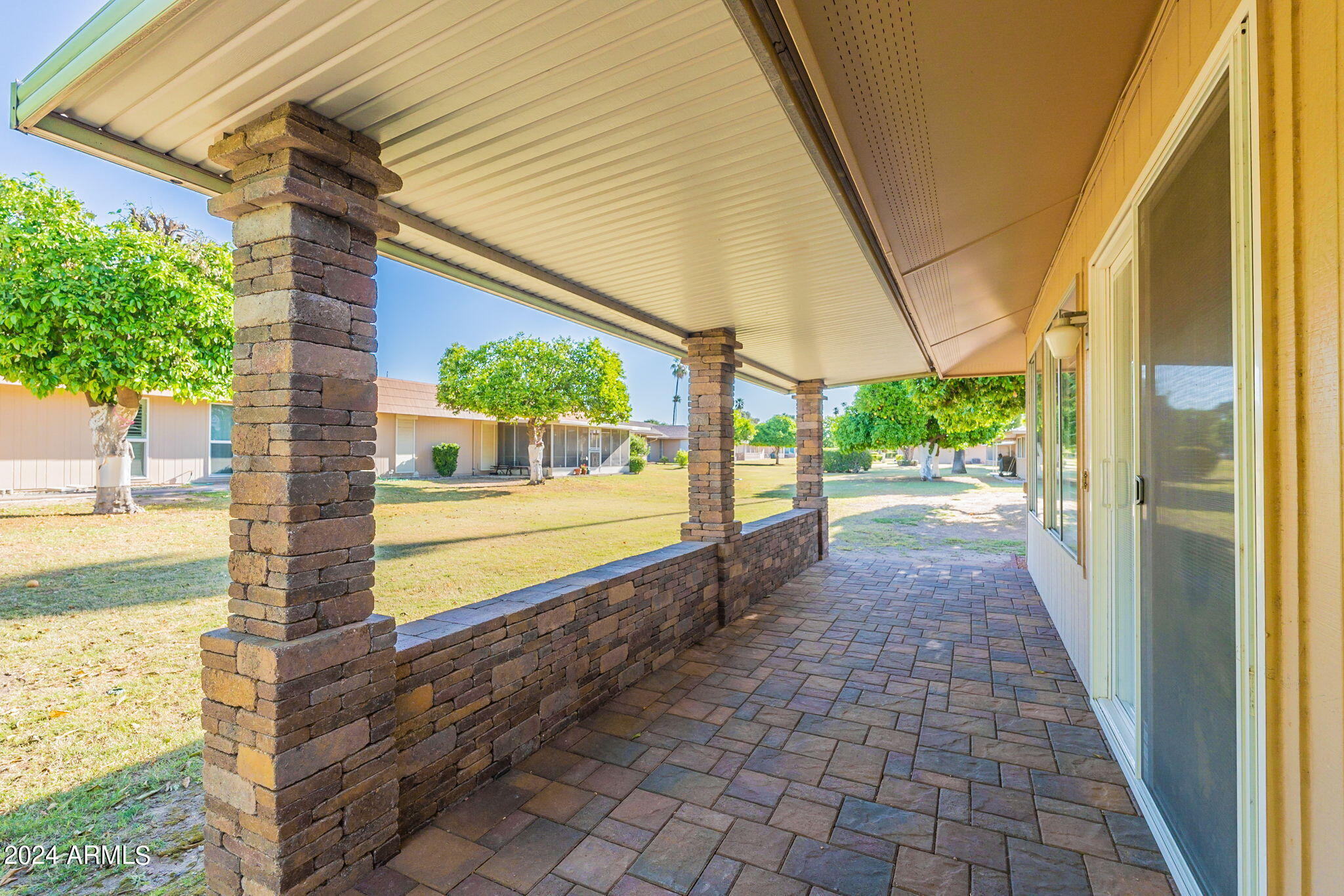 9510 West Greenway Road Sun City, AZ 85351 - Photo 25 of 46 a view of a garden from a windows