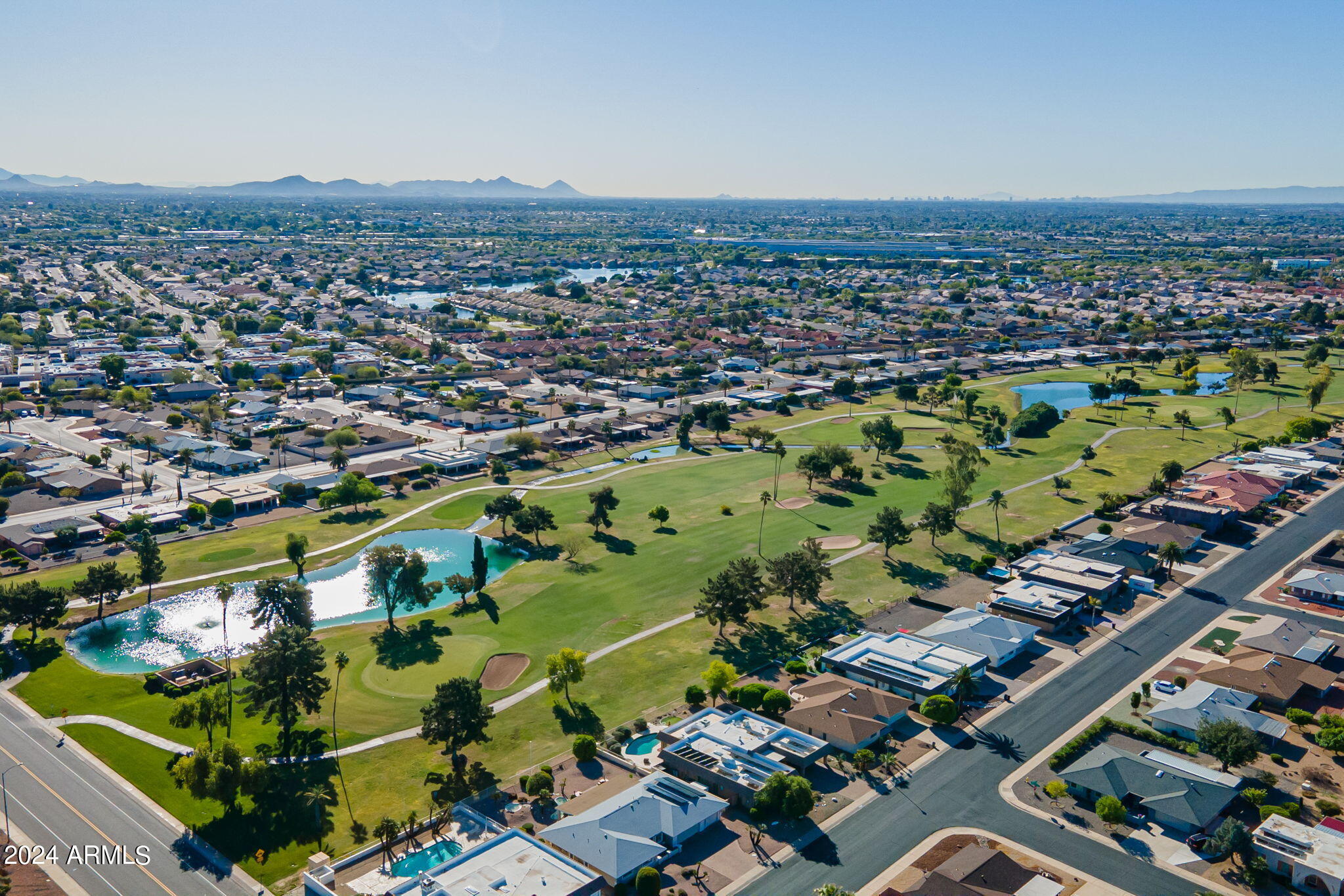 9510 West Greenway Road Sun City, AZ 85351 - Photo 36 of 46 an aerial view of a city