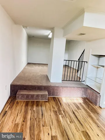 a view of wooden floor