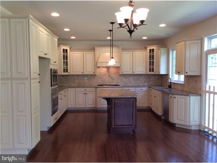 117 North Hillcrest Road Springfield, PA 19064 - Photo 5 of 17 a kitchen with granite countertop a sink cabinets and wooden floor