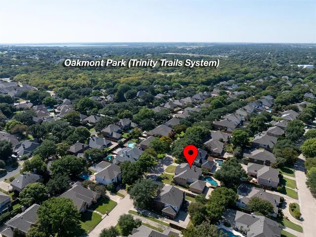 a view of swimming pool with an outdoor seating