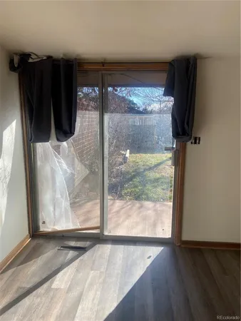 a view of a walk in closet
