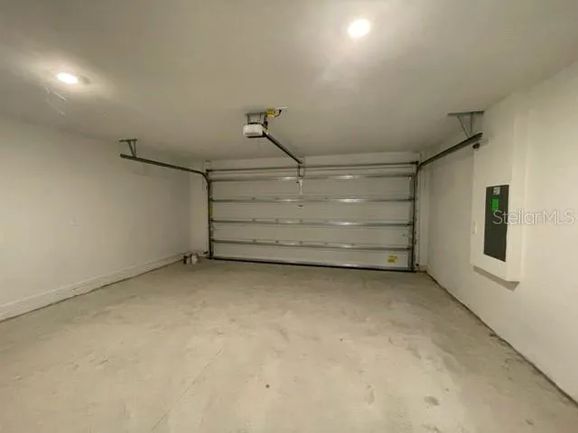 a view of a room with an empty space