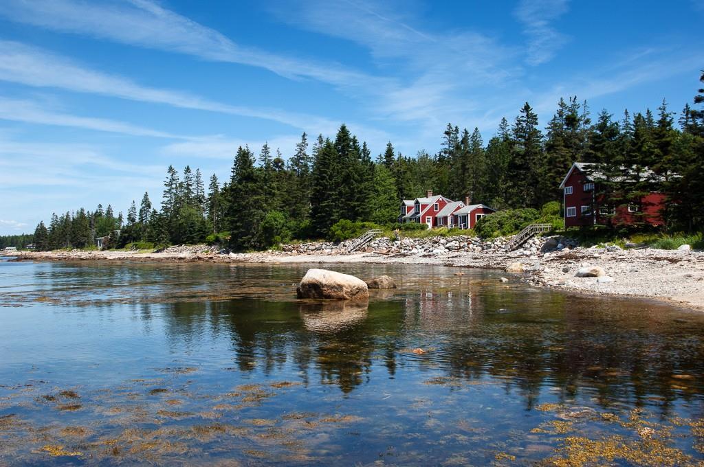 75 Jones Farm Road New Harbor, ME 04554 - Photo 21 of 34 Another view of the house and beach...