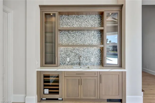 a view of front door