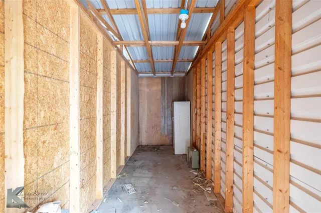 a view of entryway with a front door