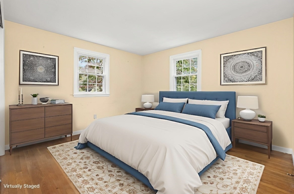 4 Pine Ridge Road Topsfield, MA 01983 - Photo 22 of 40 a bedroom with a bed and a window