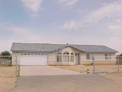 21180 Klamath Road Apple Valley, CA 92308 - Photo 1 of 1 an aerial view of a house with a garage