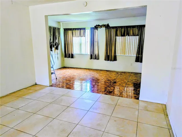 a view of front door