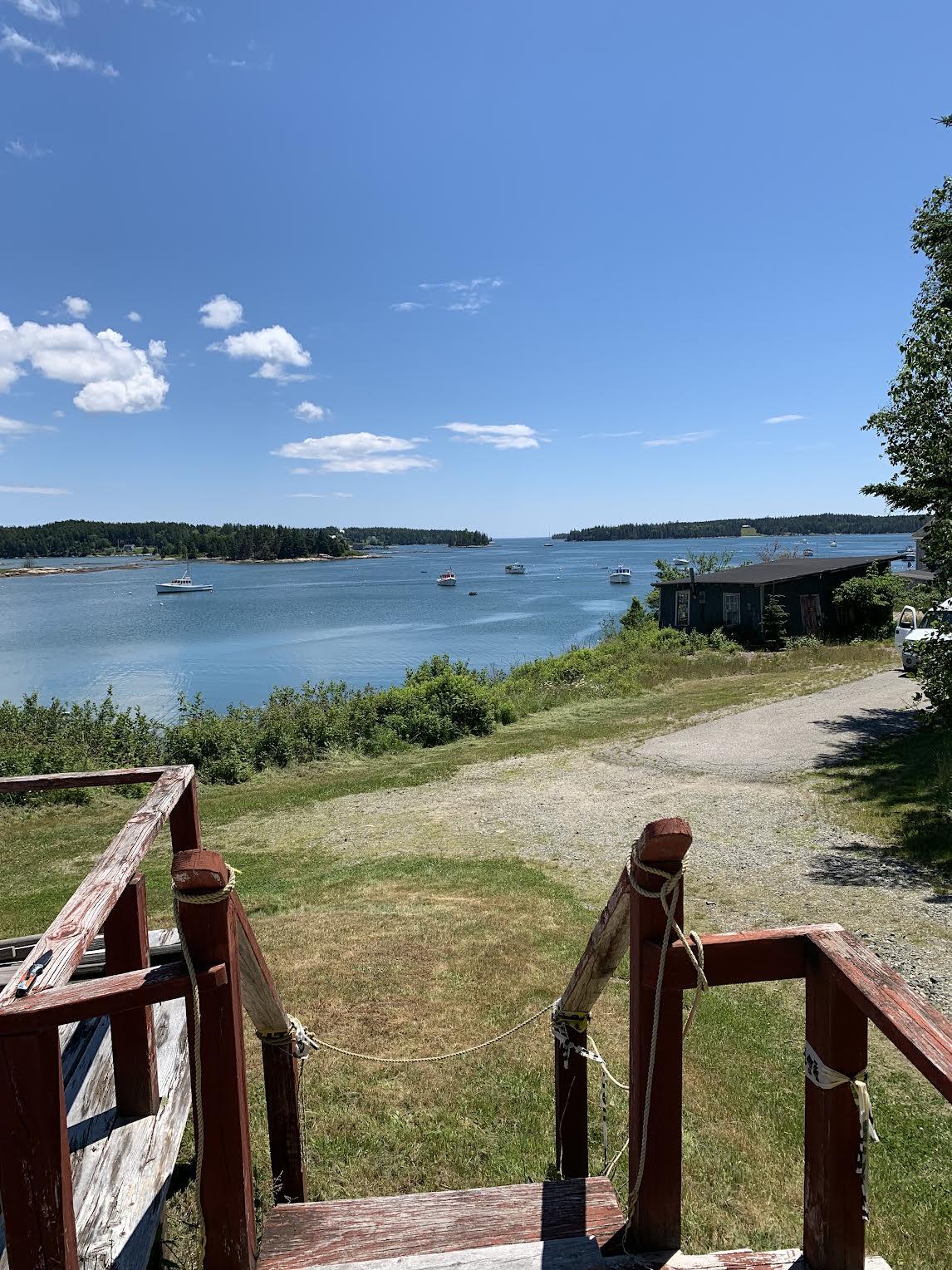 26 Tainter Road Swans Island, ME 04685 - Photo 3 of 24 View from front deck