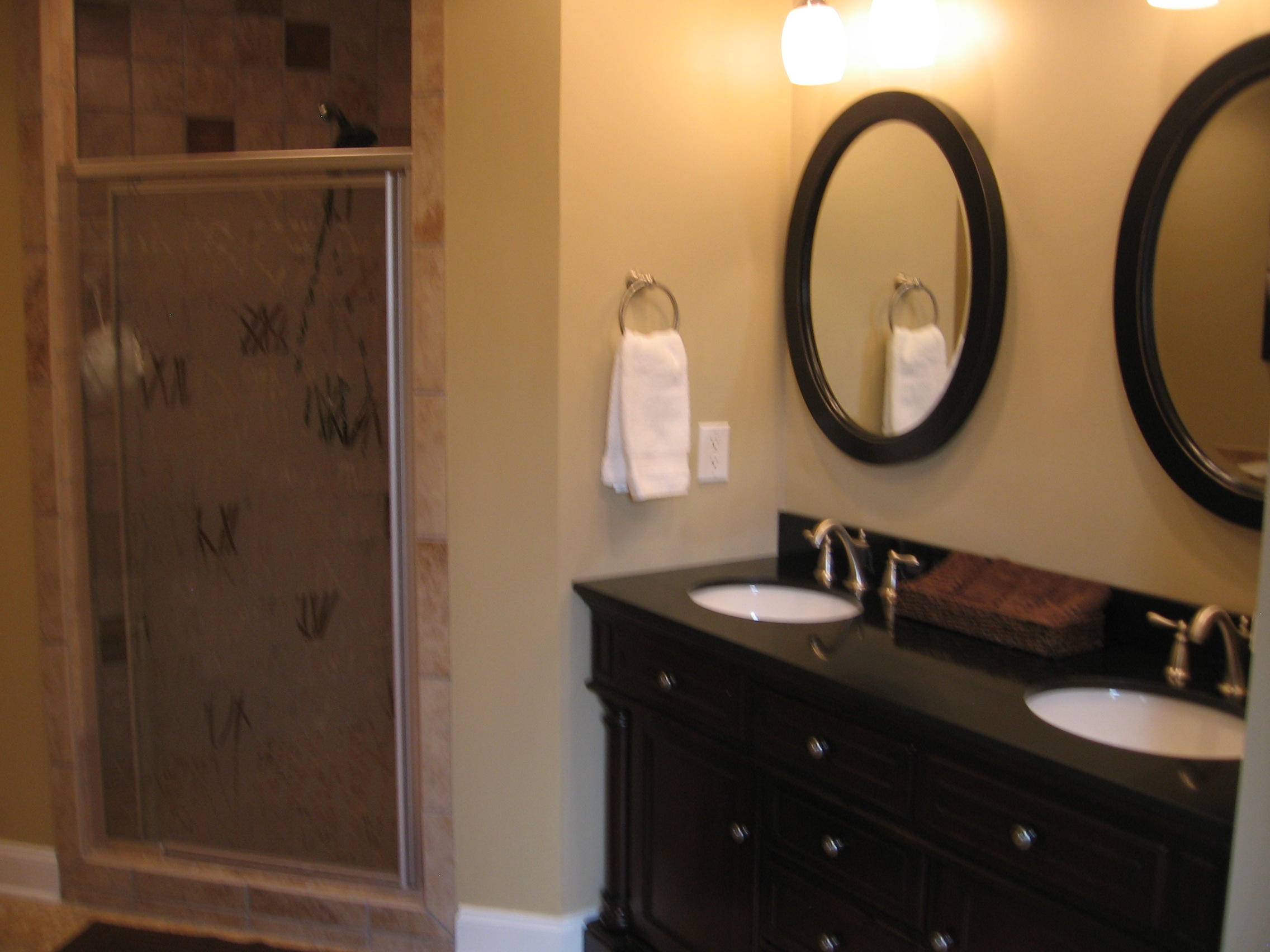 205 Lakeview Lane Oak Ridge, TN 37830 - Photo 24 of 37 Custom Tile Shower and Double Vanities