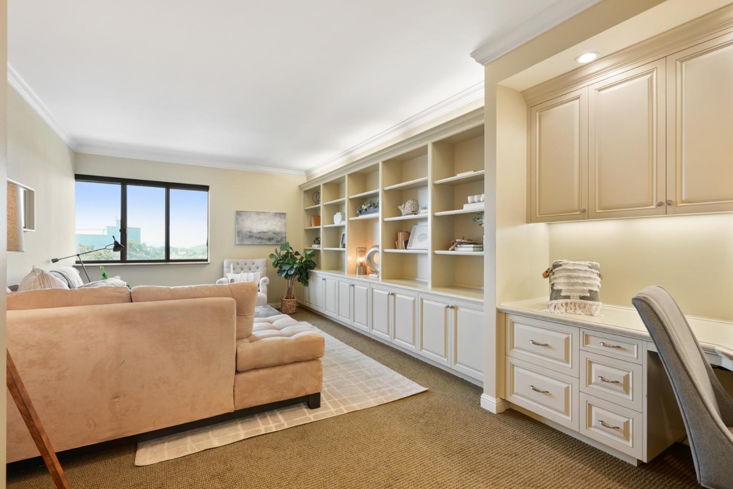 50 Mounds Road, Unit 205 San Mateo, CA 94402 - Photo 11 of 28 a living room with furniture and a window