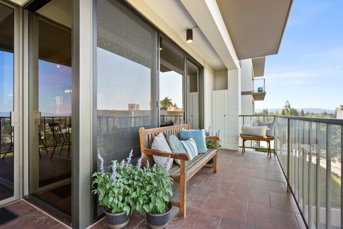 50 Mounds Road, Unit 205 San Mateo, CA 94402 - Photo 7 of 28 a view of a balcony with furniture