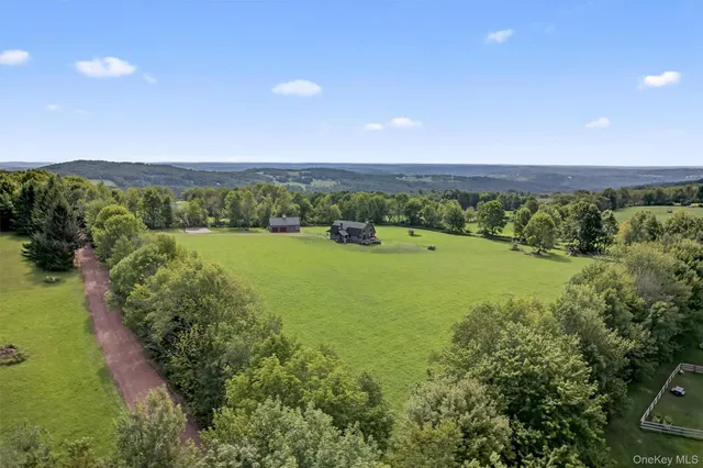 a view of a city and mountains ocean view