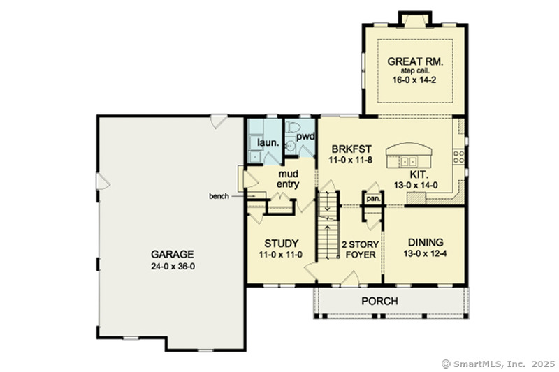 281 North Granby Road Granby, CT 06035 - Photo 11 of 11 a picture of a bench in a white wall