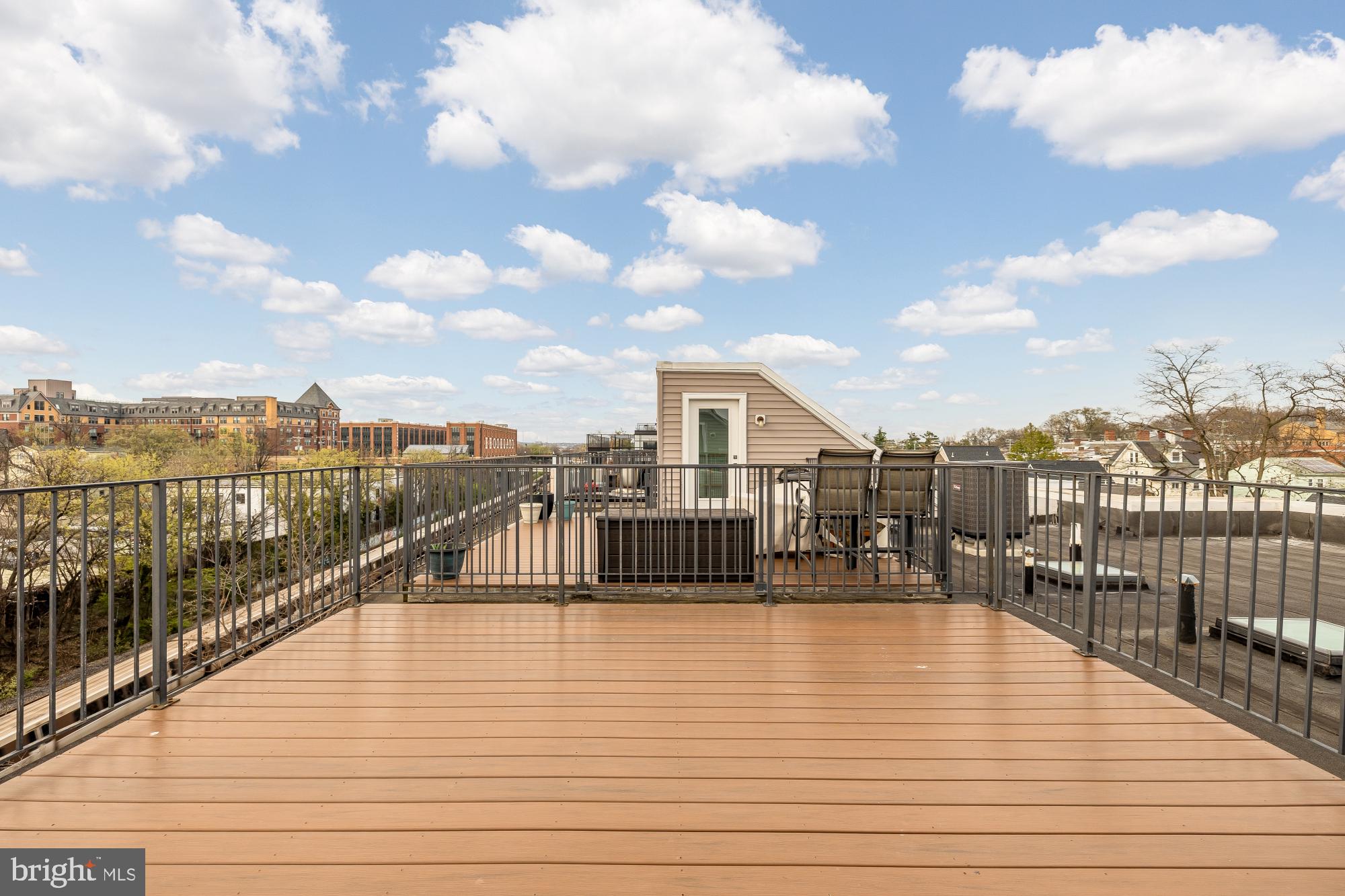 3302 9th Street Northeast, Unit 2 Washington, DC 20017 - Photo 37 of 40 a view of a terrace with seating space