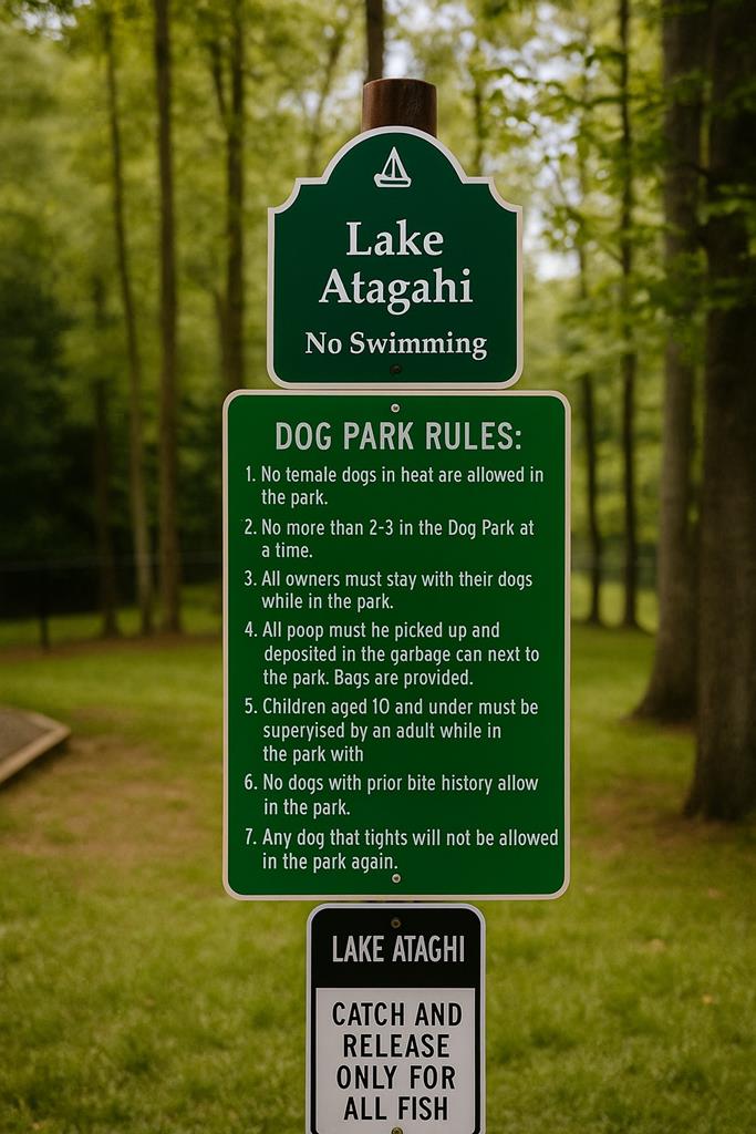 120 Dogwood Road Ellijay, GA 30536 - Photo 44 of 45 Lake Sign