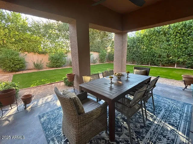 swimming pool with outdoor seating