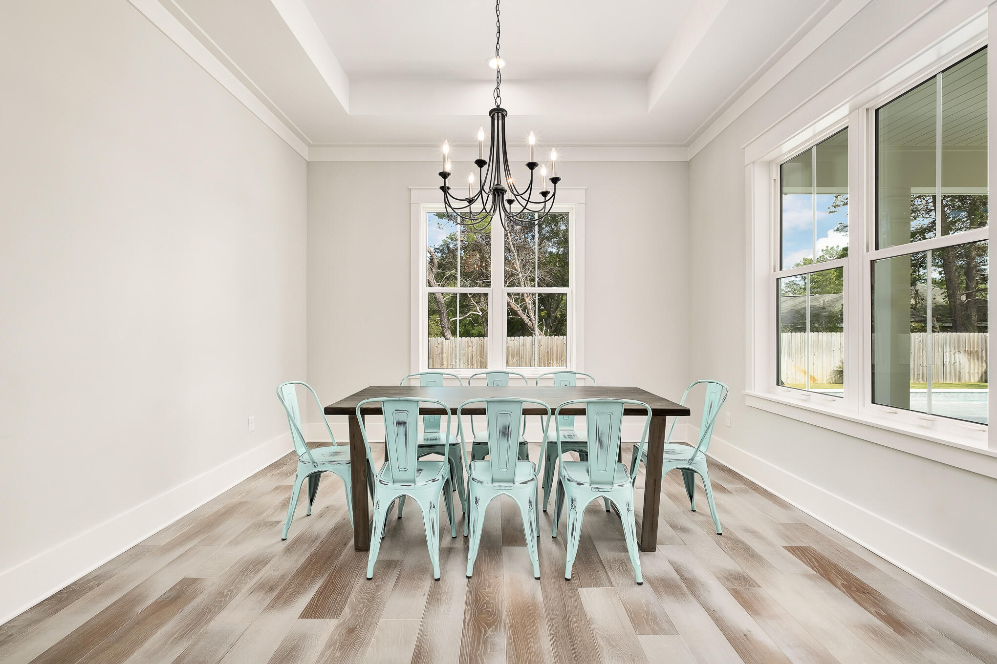 126 Crescent Road Santa Rosa Beach, FL 32459 - Photo 24 of 46 a view of a dining room with furniture window and outside view