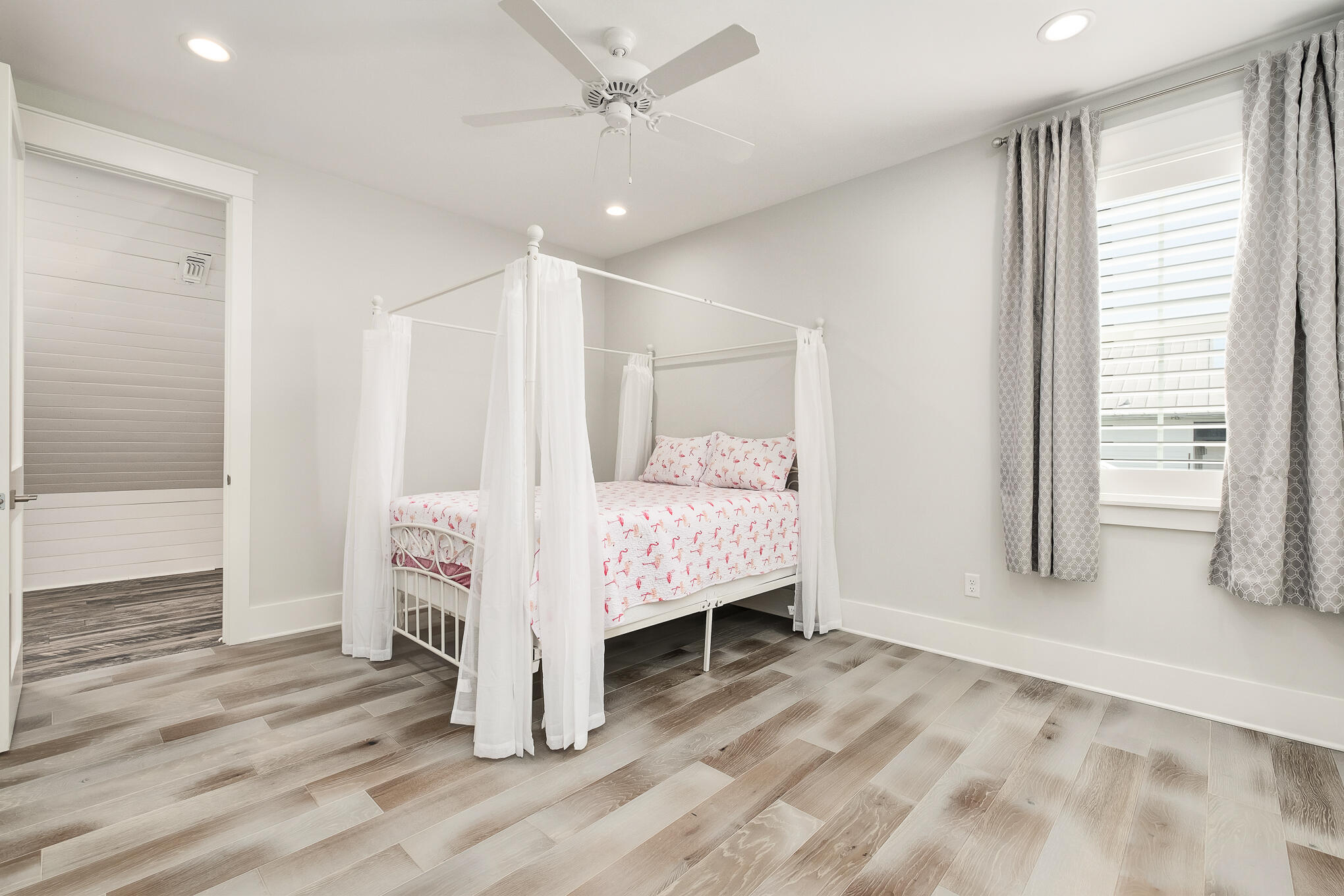 126 Crescent Road Santa Rosa Beach, FL 32459 - Photo 27 of 46 a bedroom with a bed and a window