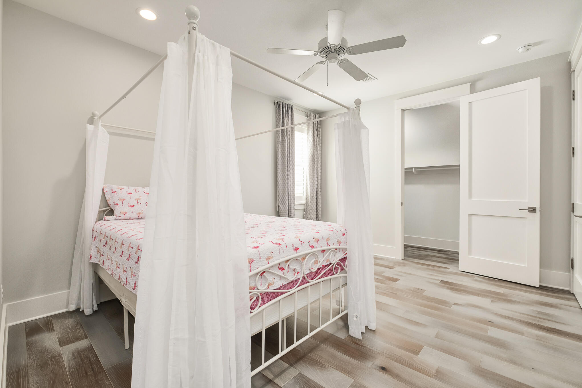 126 Crescent Road Santa Rosa Beach, FL 32459 - Photo 28 of 46 a bedroom with a bed and a window