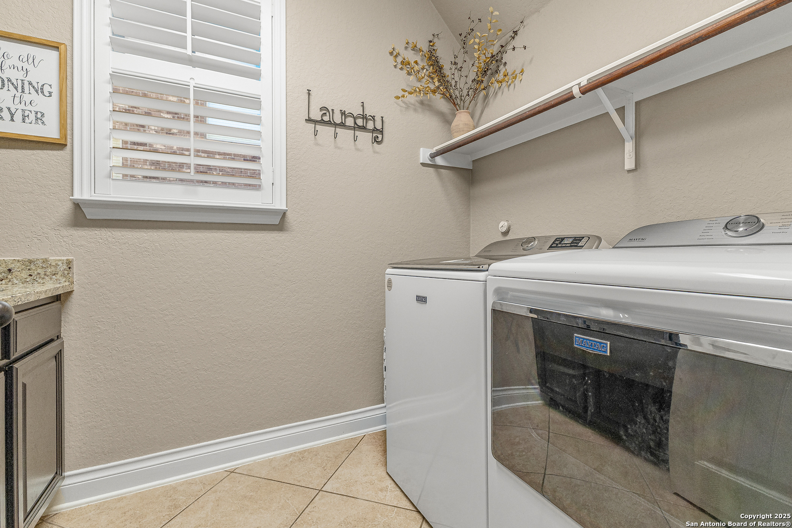 28938 Fairs Gate Fair Oaks Ranch, TX 78015 - Photo 21 of 41 a utility room with dryer and washer