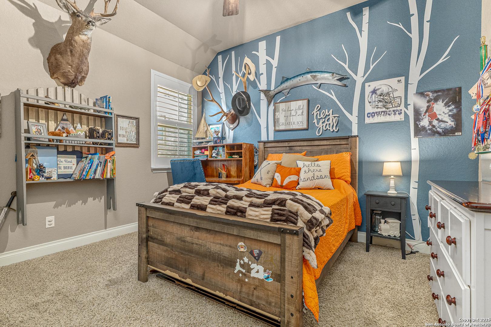 28938 Fairs Gate Fair Oaks Ranch, TX 78015 - Photo 22 of 41 a bedroom with a bed and a walk in closet