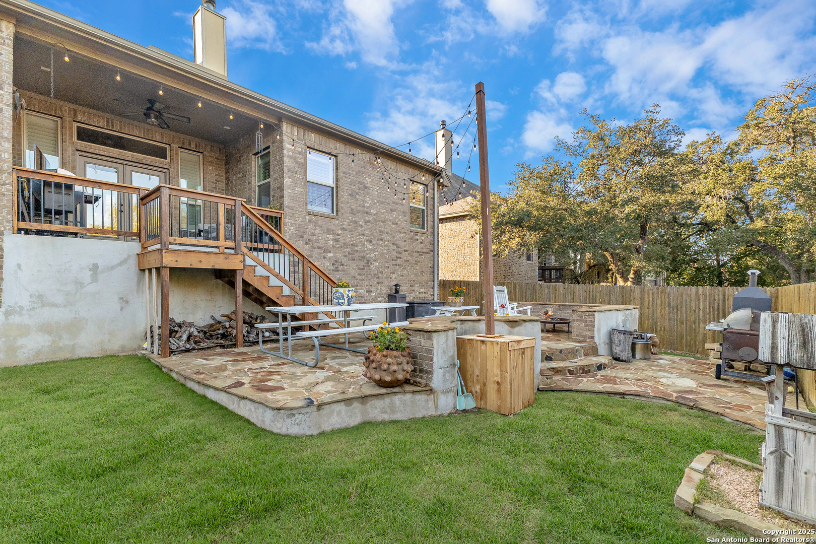 28938 Fairs Gate Fair Oaks Ranch, TX 78015 - Photo 37 of 41 a view of a house with backyard and sitting area