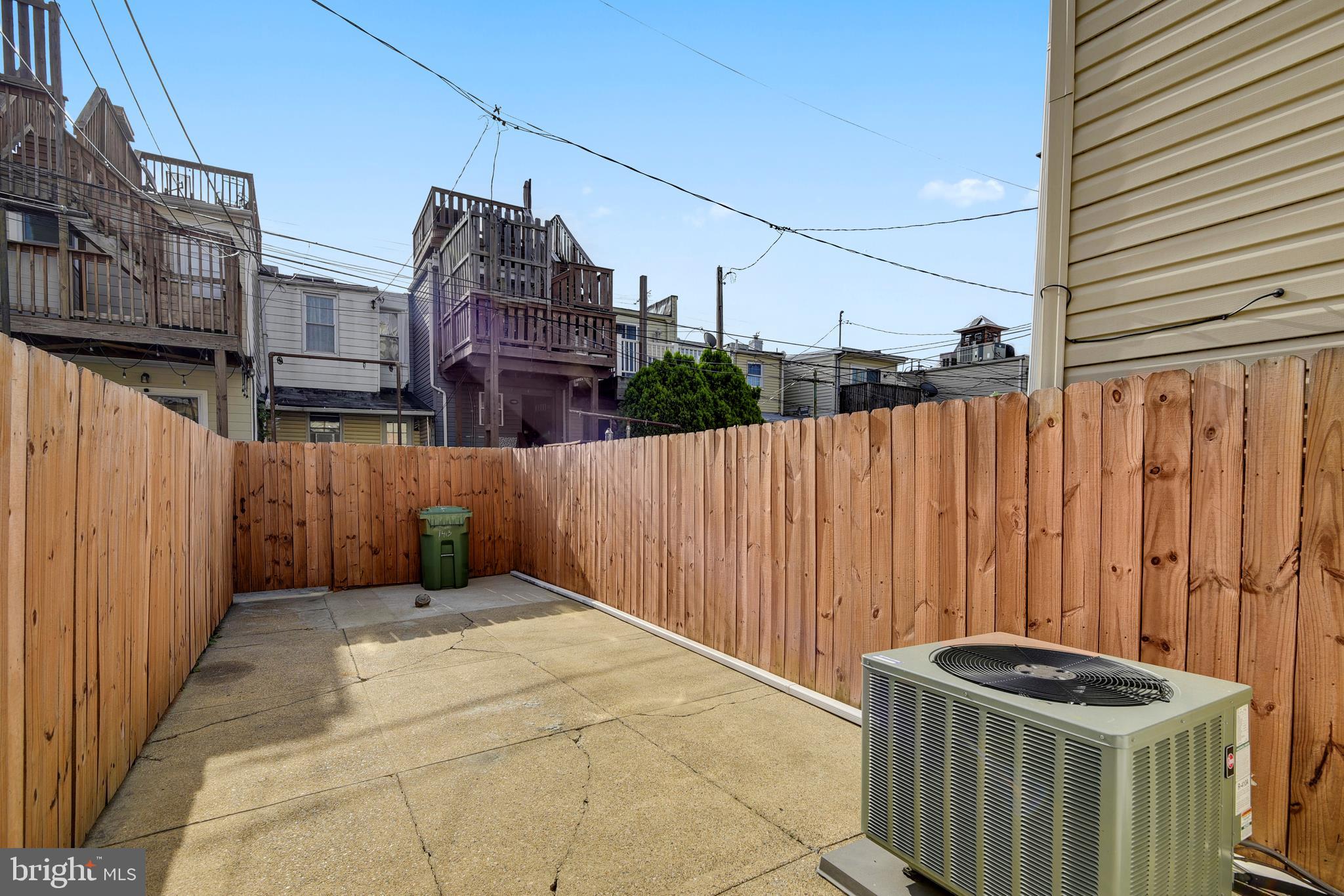 1413 Decatur Street Baltimore, MD 21230 - Photo 10 of 31 Large fully fenced rear yard!