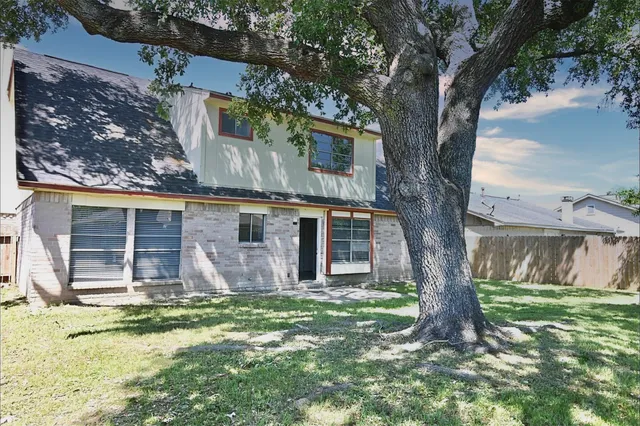 front view of house with a yard