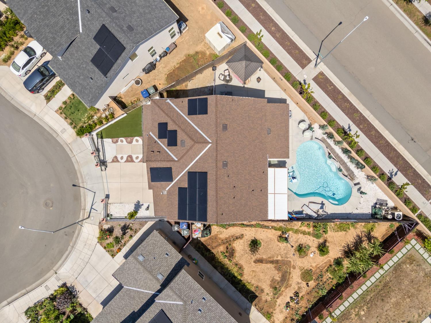 6326 West Richert Avenue Fresno, CA 93723 - Photo 40 of 45 an aerial view of a house