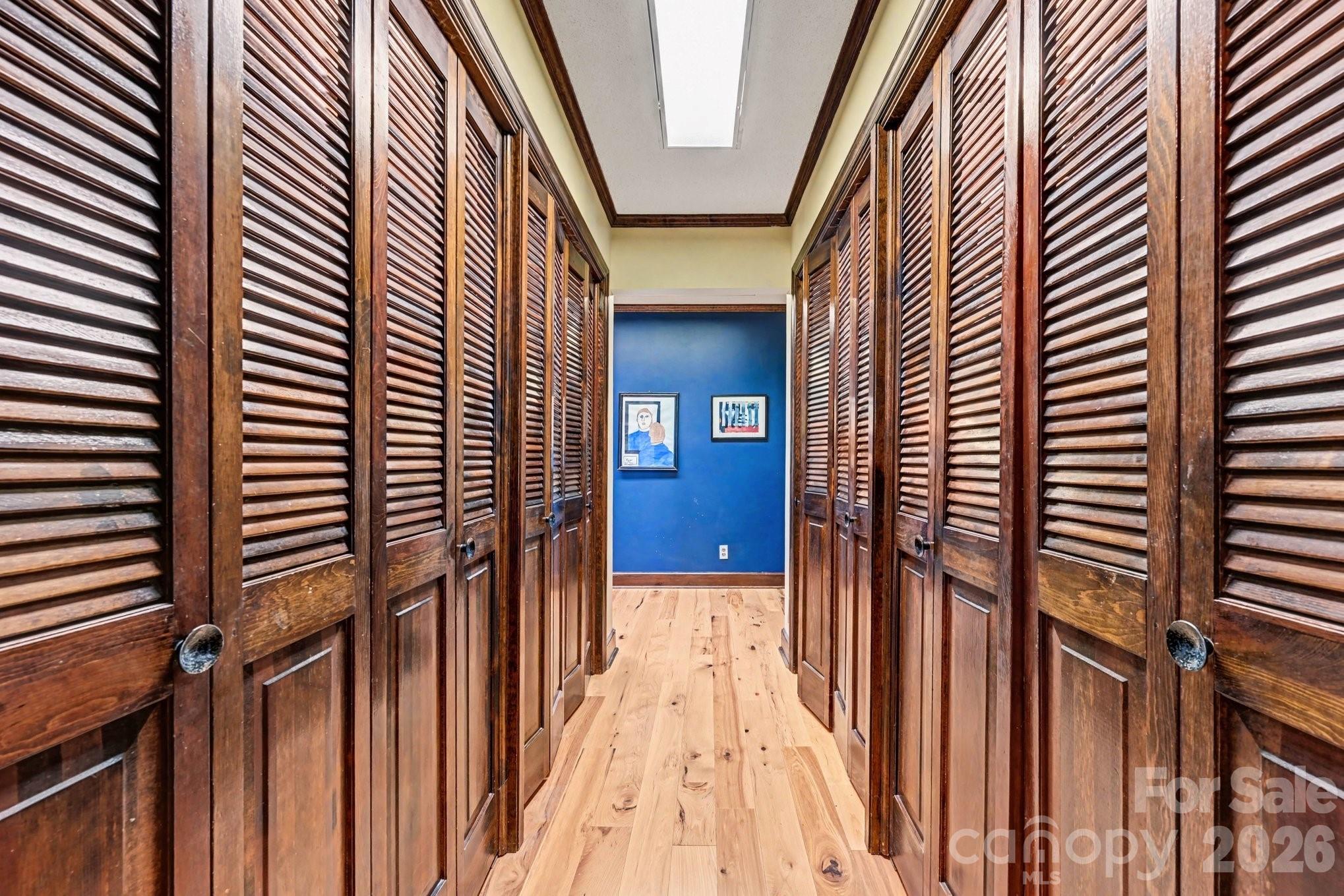 2915 Old Stage Road Gastonia, NC 28052 - Photo 17 of 42 a view of a hallway with wooden floor