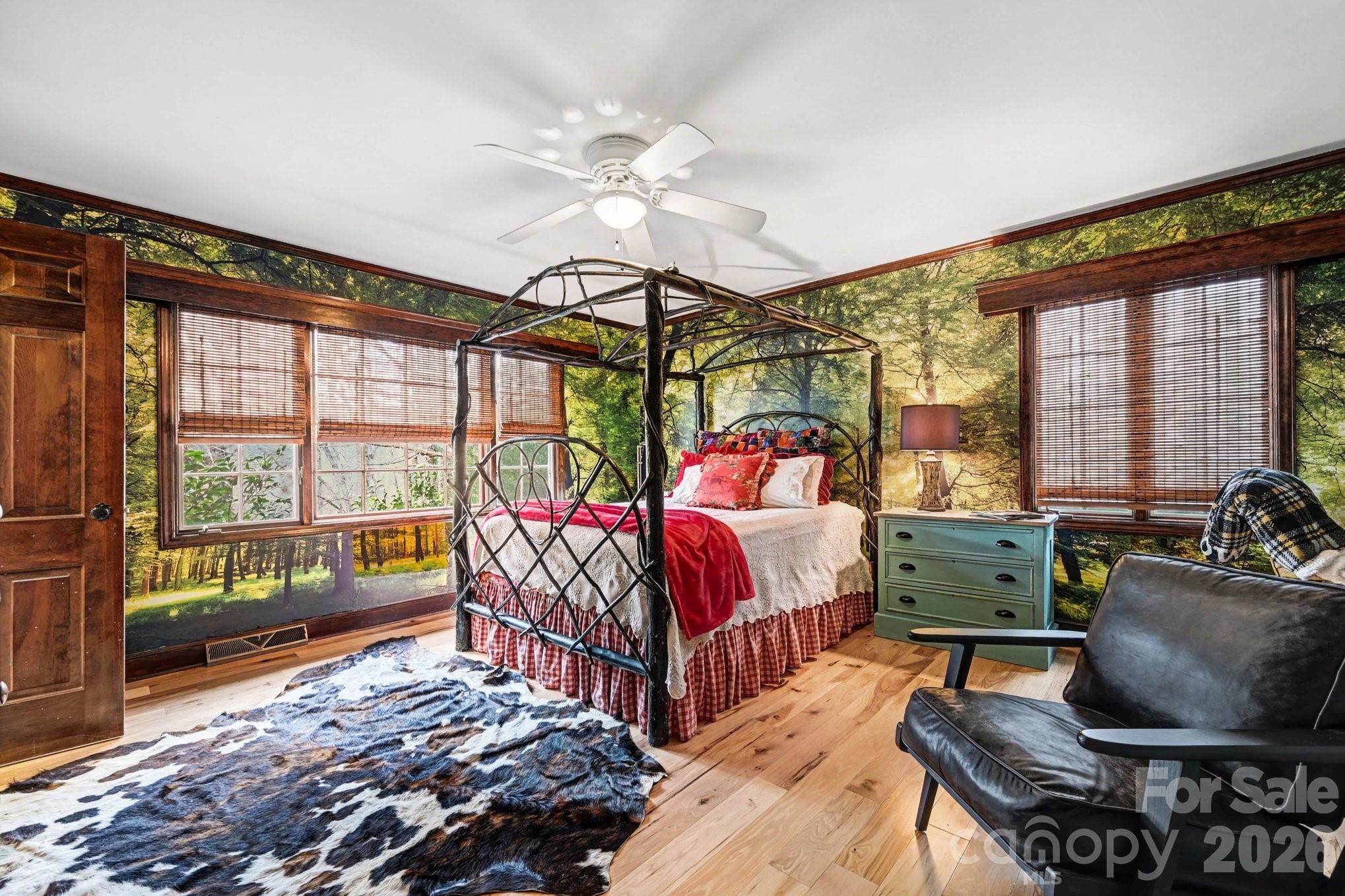 2915 Old Stage Road Gastonia, NC 28052 - Photo 10 of 42 a bedroom with a bed and large window