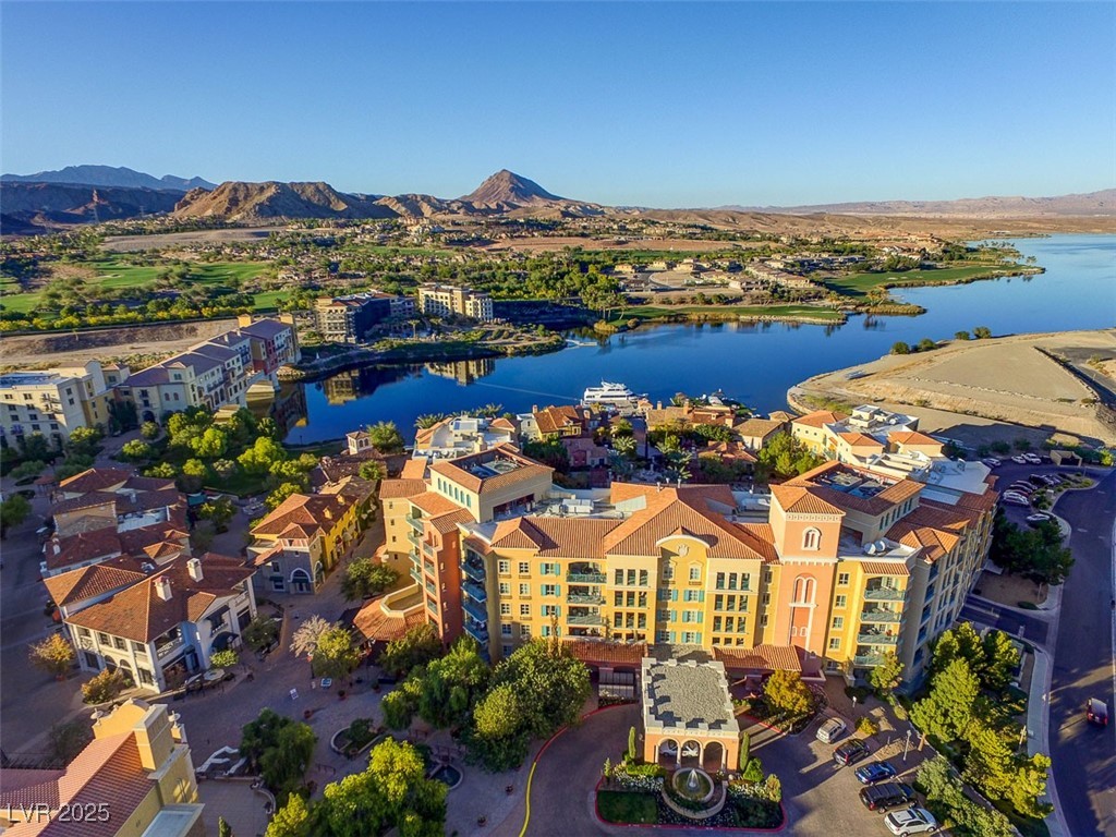 30 Strada Di Villaggio, Unit 250 Henderson, NV 89011 - Photo 4 of 52 Bird's eye view of a water and mountain view