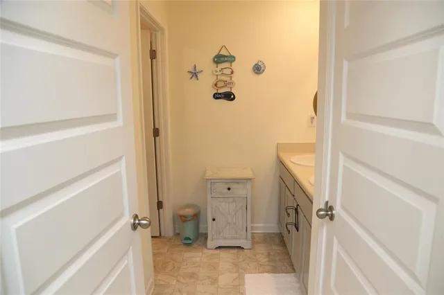 a bathroom with a tub and a shower