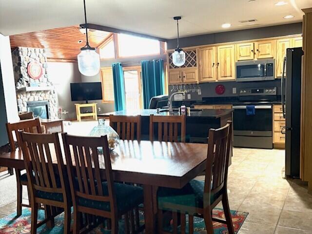 1844-7 East 20th Court, Unit 2507 Strongs Prairie, WI 54613 - Photo 9 of 52 Kitchen/Dining Area