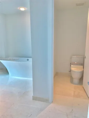 a view of a small space with a sink