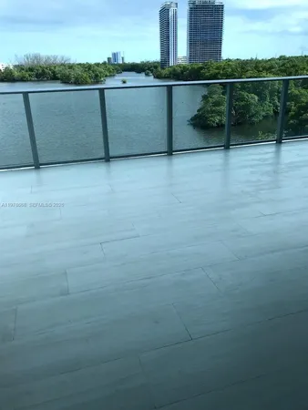 a view of a terrace with skyline