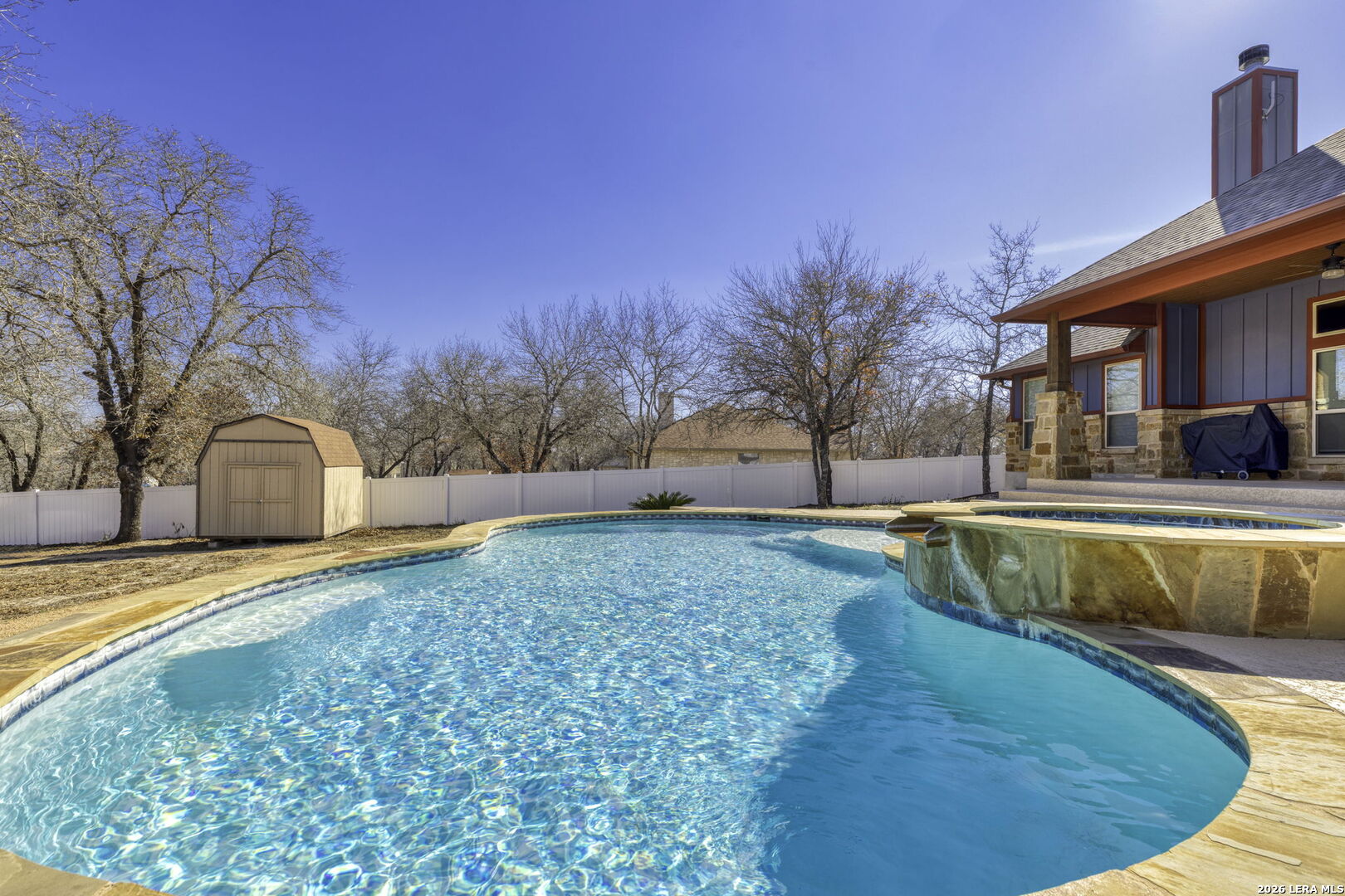 520 Arbor View Adkins, TX 78101 - Photo 29 of 32 a view of a house with swimming pool