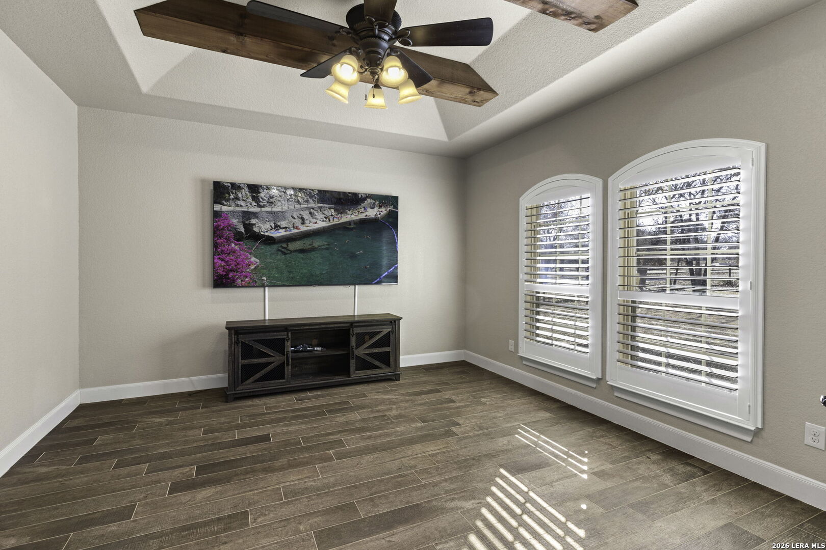 520 Arbor View Adkins, TX 78101 - Photo 7 of 32 a view of an empty room with a window and furniture