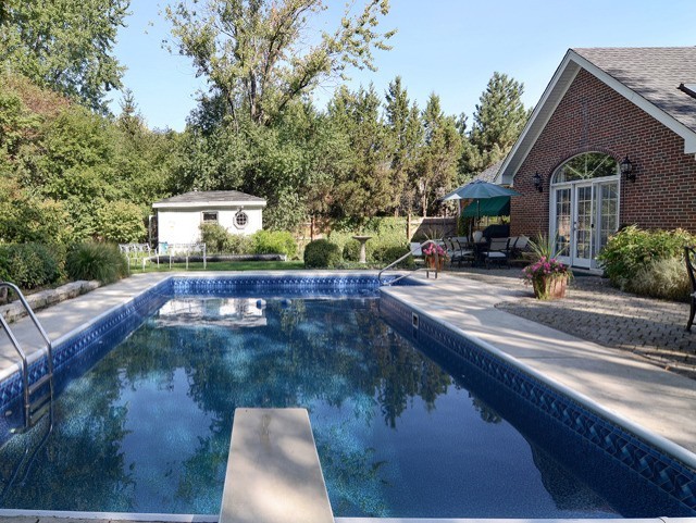 906 Harding Road Hinsdale, IL 60521 - Photo 28 of 31 a view of a house with a yard