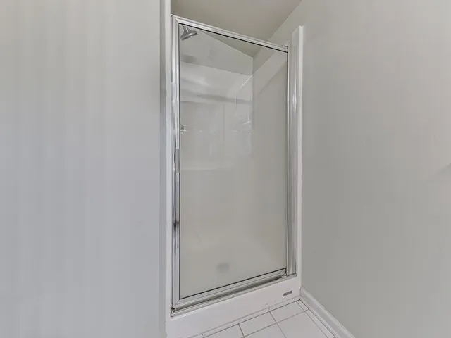 a park view with a slide