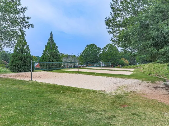 a view of outdoor space yard and swimming pool