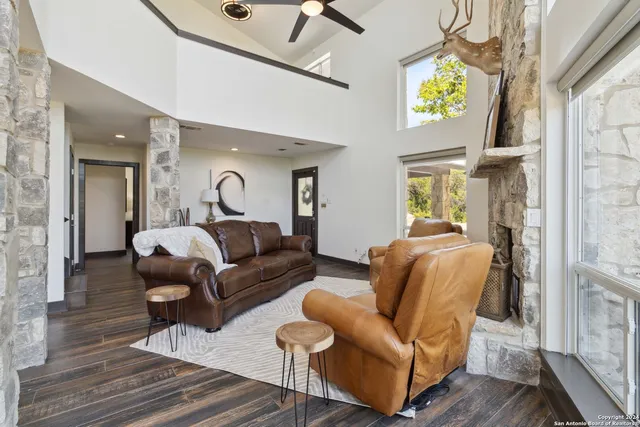a kitchen with stainless steel appliances granite countertop a stove and a refrigerator