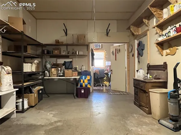 a view of a storage & utility room