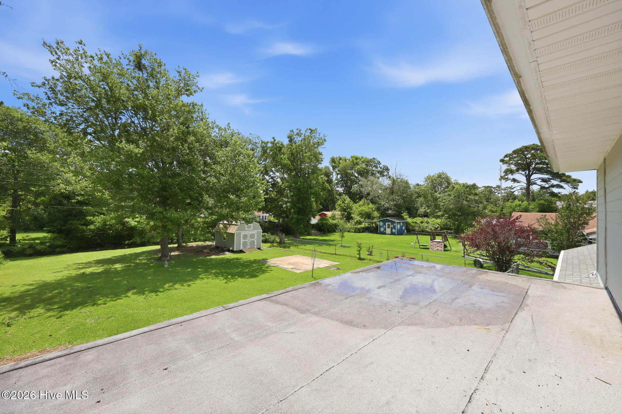 700 Robin Road Morehead City, NC 28557 - Photo 35 of 41 Rear patio and yard
