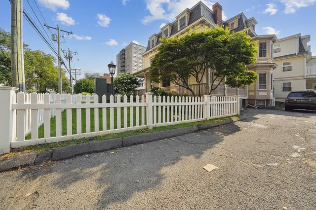 a view of a car garage