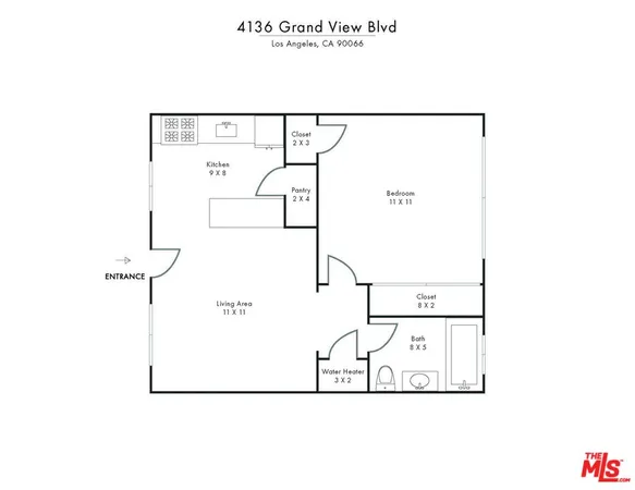 $2,275 | 4136 Grand View Boulevard, Unit 4, Los Angeles, CA 90066