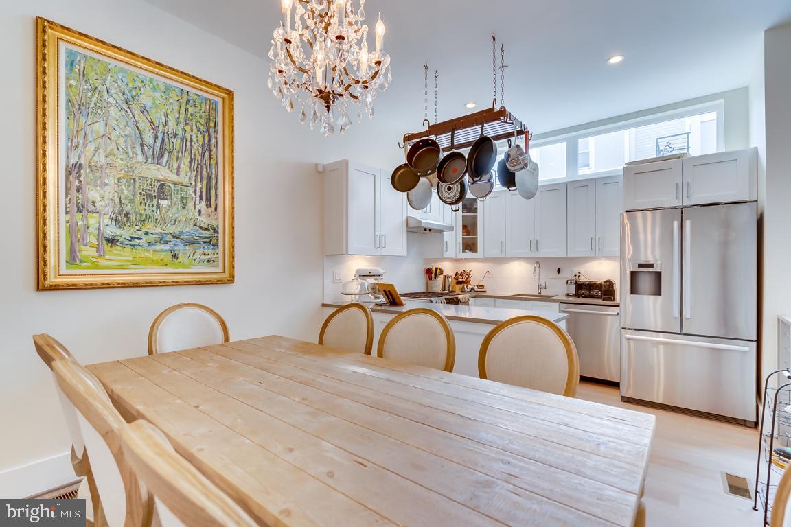 3919 Fulton Street Northwest, Unit 3 Washington, DC 20007 - Photo 10 of 29 Dining and Kitchen