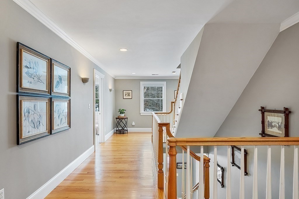 61 Garfield Road Concord, MA 01742 - Photo 17 of 33 a view of an entryway with wooden floor